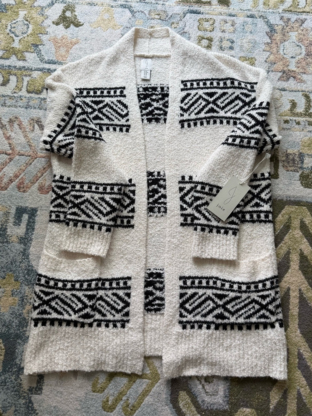 Joie NWT Fair Isle Nordic cardigan